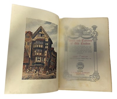 Lot 75 - HENRY C SHELLEY: INNS AND TAVERNS OF OLD...