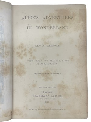 Lot 34 - LEWIS CARROLL: 4 Titles: PHANTASMAGORIA AND...