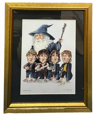 Lot 86 - A set of three limited edition Lord of the...