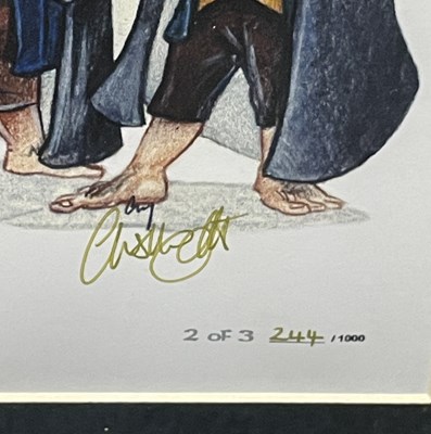 Lot 86 - A set of three limited edition Lord of the...