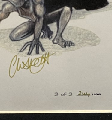 Lot 86 - A set of three limited edition Lord of the...