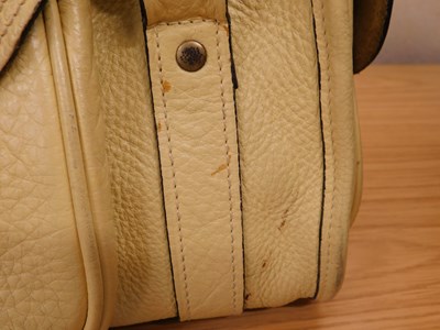 Lot 134 - A Mulberry handbag, the pale yellow leather...