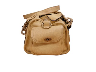 Lot 134 - A Mulberry handbag, the pale yellow leather...