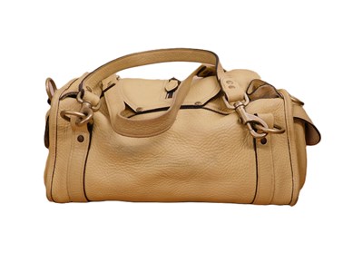 Lot 134 - A Mulberry handbag, the pale yellow leather...
