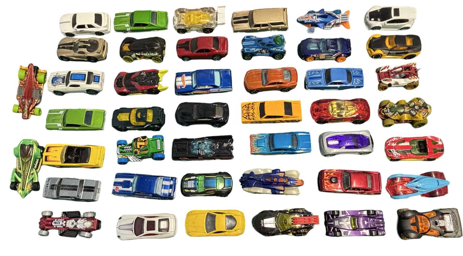 Lot 107 - A collection of 44 die-cast Hot Wheels
