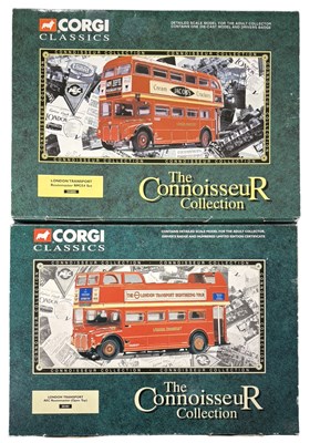 Lot 54 - A pair of boxed Corgi Connoisseur London...