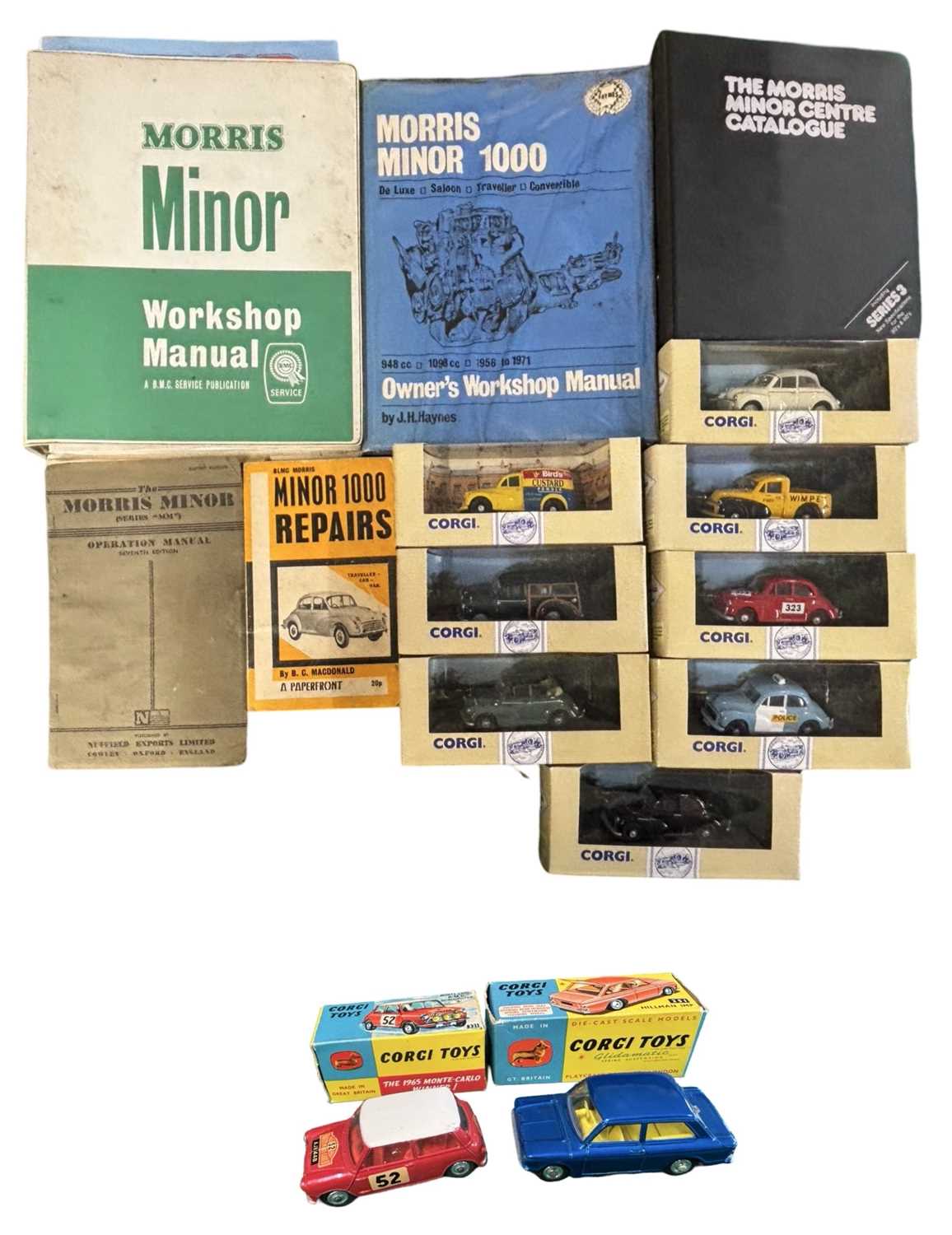 Lot 50 - A collection of boxed Morris Minor models by...