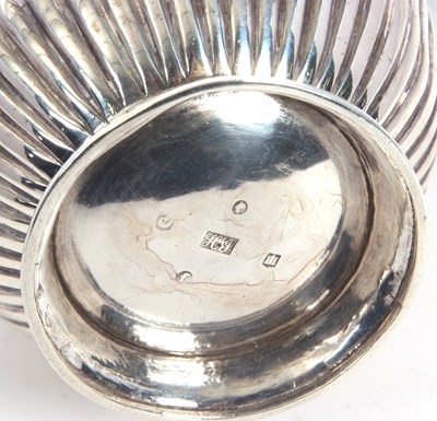 Lot 11 - A Victorian Scottish silver hot water jug of...