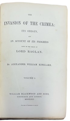 Lot 10 - ALEXANDER WILLIAM KINGLAKE: THE INVASION OF...