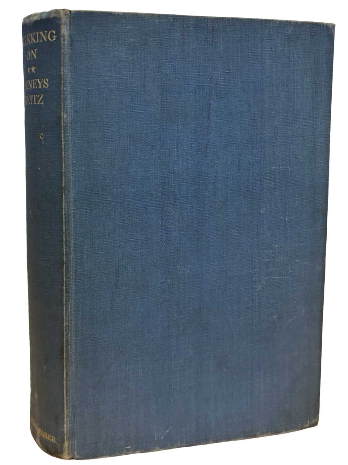 Lot 23 - DENEYS REITZ: TREKKING ON, London, Faber and...