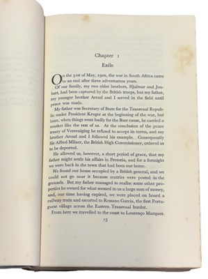 Lot 23 - DENEYS REITZ: TREKKING ON, London, Faber and...