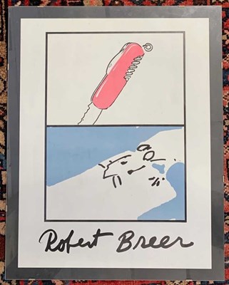 Lot 58 - Robert Breer (1926-2011), "Swiss Army Knife...