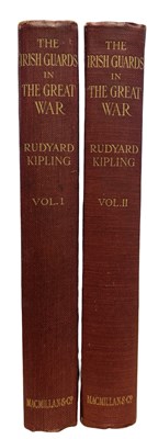 Lot 13 - RUDYARD KIPLING (Ed): THE IRISH GUARDS IN THE...