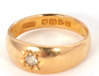 Lot 52 - An early 20th century 18ct diamond ring, with...