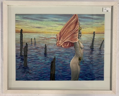 Lot 97 - Krys Leach (British, contemporary), 'Beacon',...