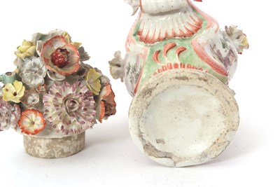 Lot 61 - A very rare Longton Hall or West Pans vase and...