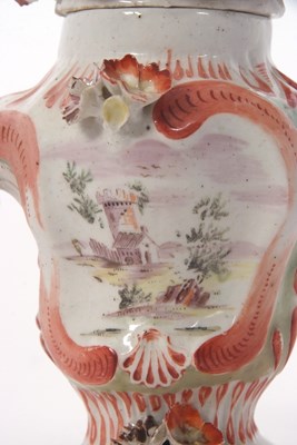 Lot 61 - A very rare Longton Hall or West Pans vase and...