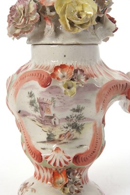 Lot 61 - A very rare Longton Hall or West Pans vase and...