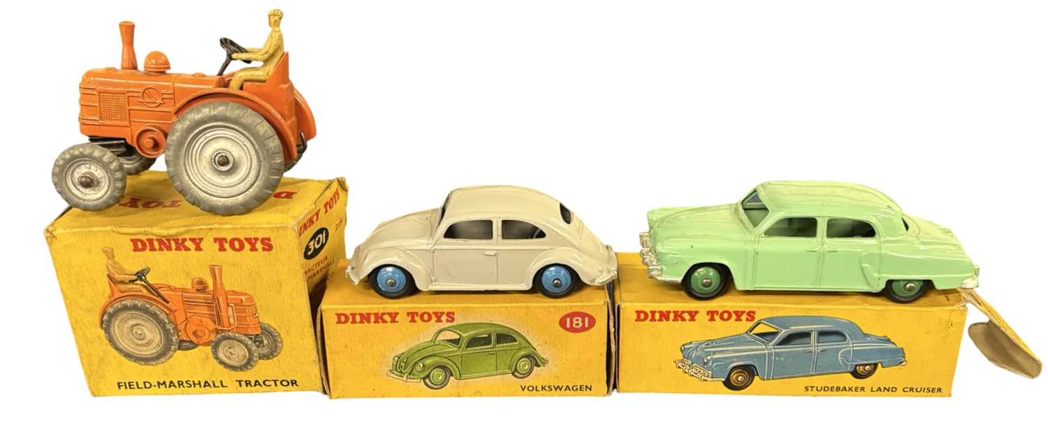 Lot 43 - Three boxed Dinky Toys, to include: - 181...