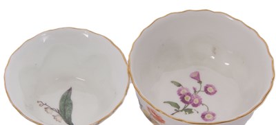 Lot 36 - Meissen Dish c.1750 and a small bowl both...