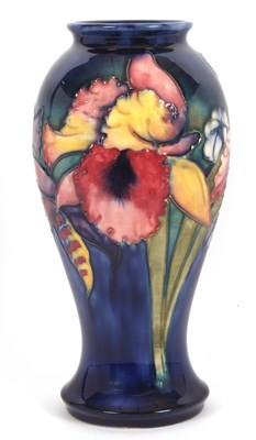 Lot 11 - William Moorcroft Orchid Vase 1930s of...