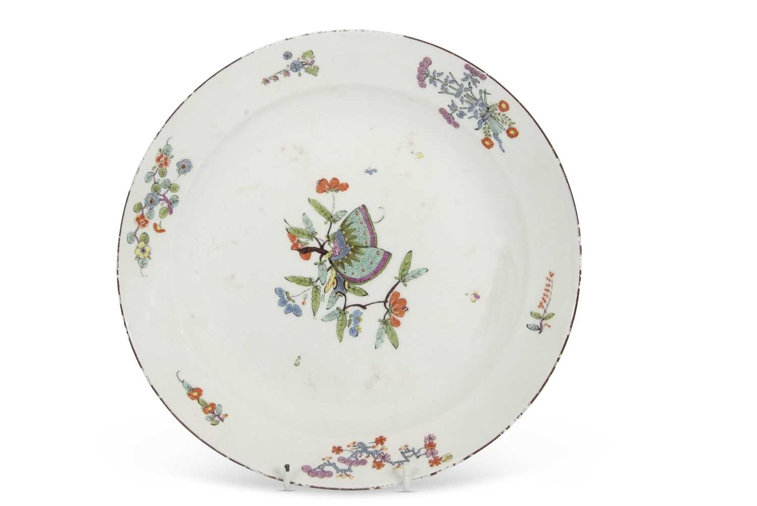 Lot 38 - Meissen Schmetterling Pattern in Kakiemon...