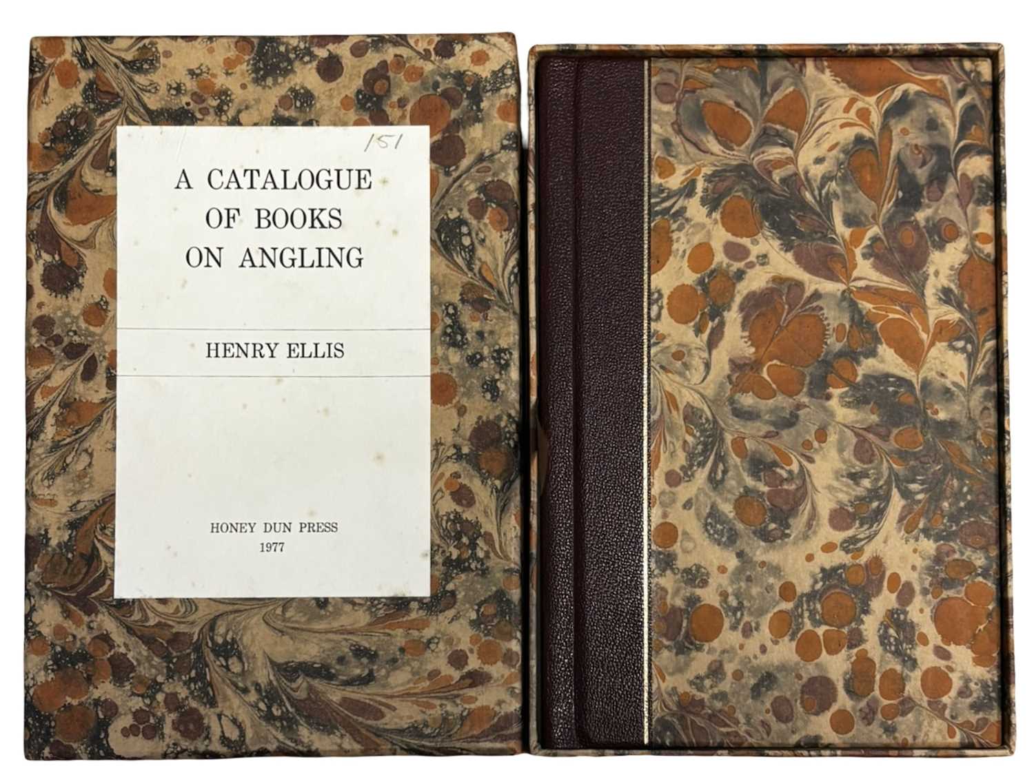 Lot 70 - Henry Ellis: A Catalogue of Books on Angling...