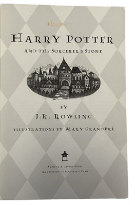 Lot 85 - J K ROWLING: HARRY POTTER AND THE SORCEROR'S...