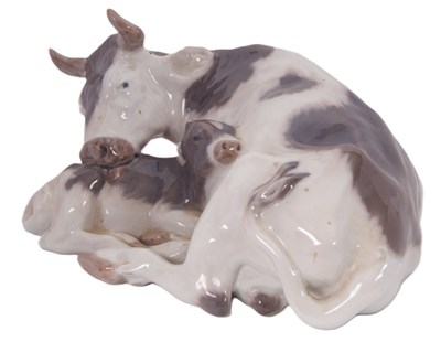 Lot 5 - Copenhagen Model of a Bull des by K Kyhn With...