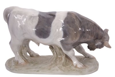 Lot 5 - Copenhagen Model of a Bull des by K Kyhn With...