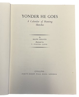 Lot 94 - RALPH GREAVES: YONDER HE GOES - A CALENDAR OF...