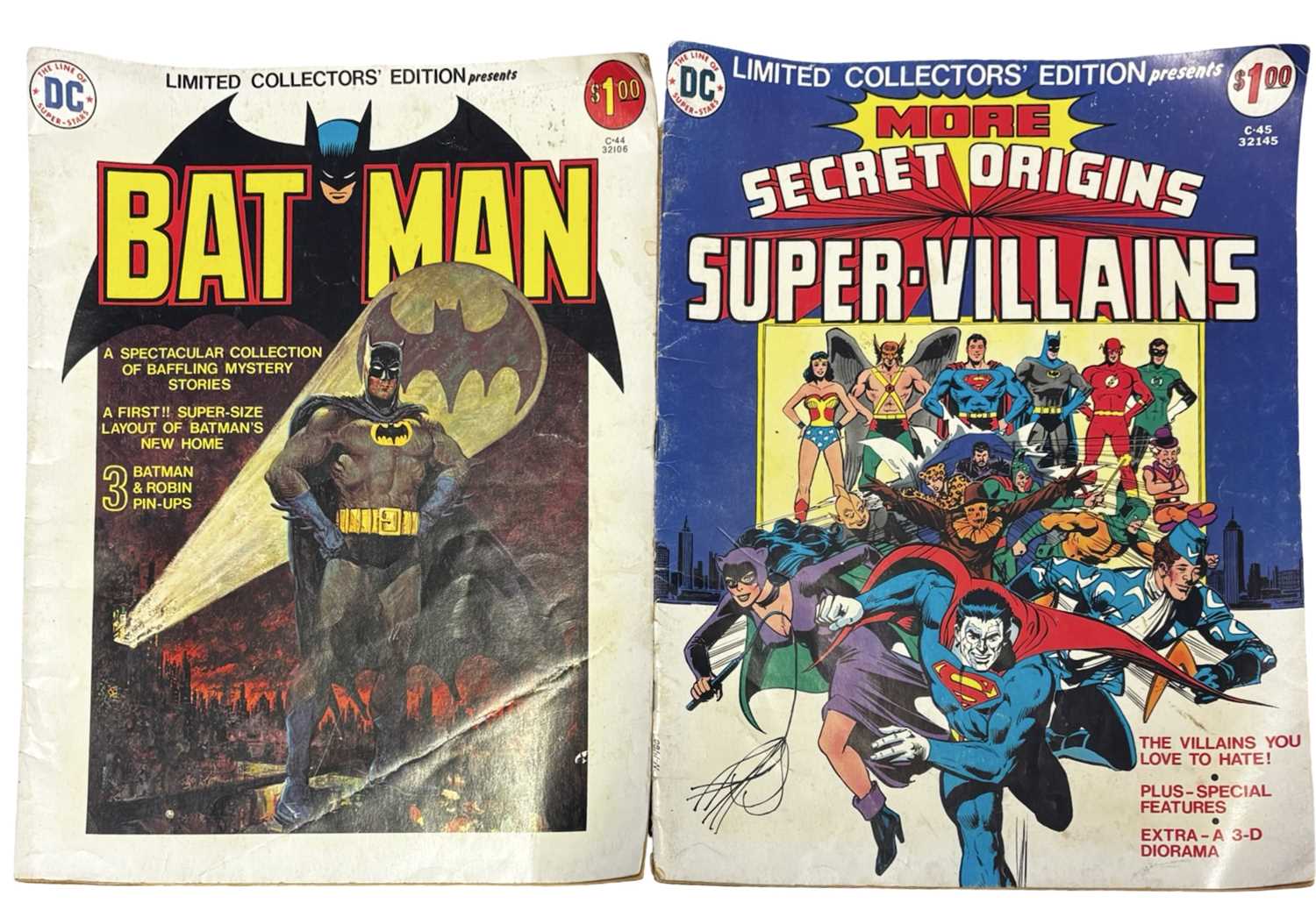 Lot 38 - DC COMICS: A pair of vintage limited edition,...