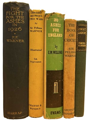 Lot 82 - CRICKET INTEREST: 6 Titles: P F WARNER: THE...