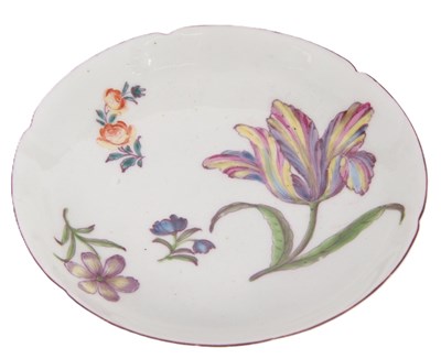 Lot 37 - Rare Worcester C/S and Teabowl Meissen/Chelsea...