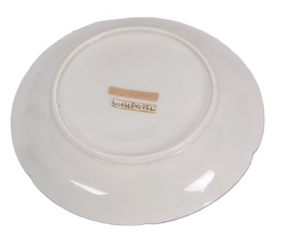Lot 37 - Rare Worcester C/S and Teabowl Meissen/Chelsea...