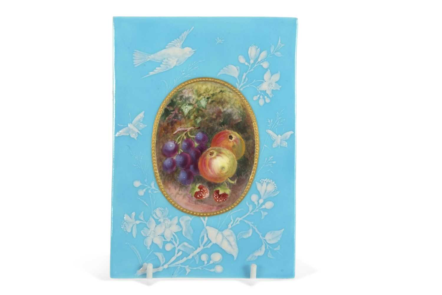 Lot 19 - Rare Minton Plaque with Pate sur Pate...