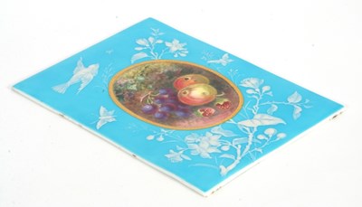 Lot 19 - Rare Minton Plaque with Pate sur Pate...
