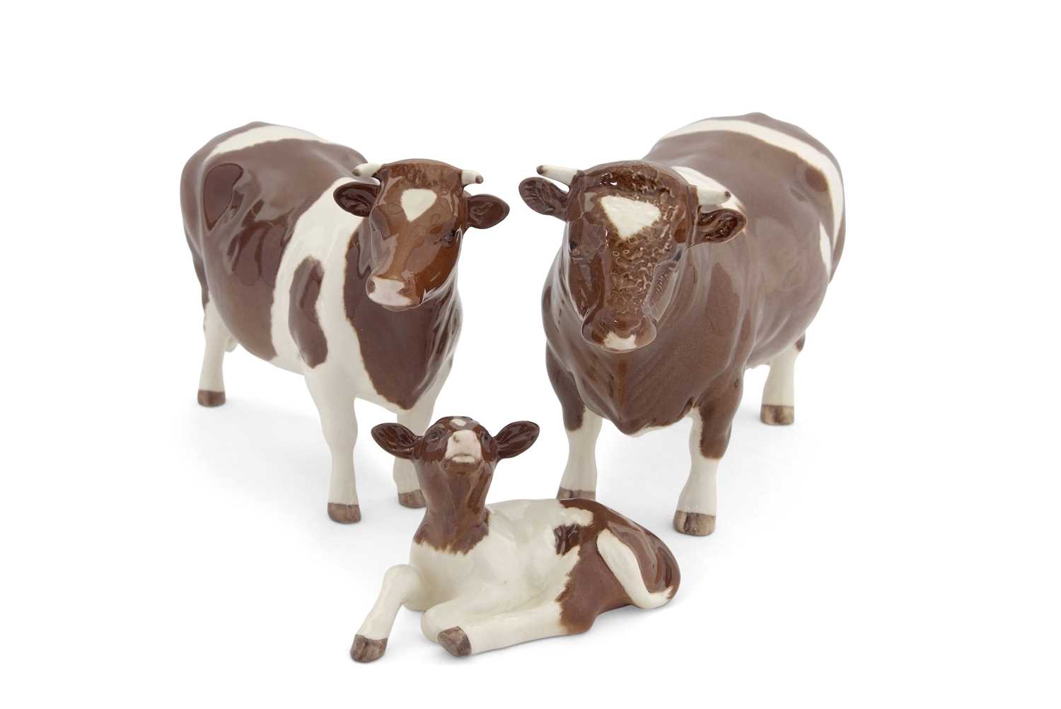 Lot 16 - Beswick Red Friesian Cattle for Beswick...