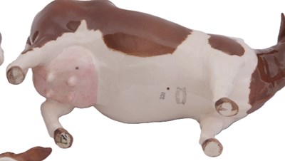 Lot 16 - Beswick Red Friesian Cattle for Beswick...