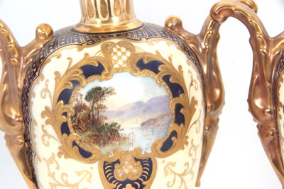 Lot 13 - A further pair of Wedgwood vases early 20th...