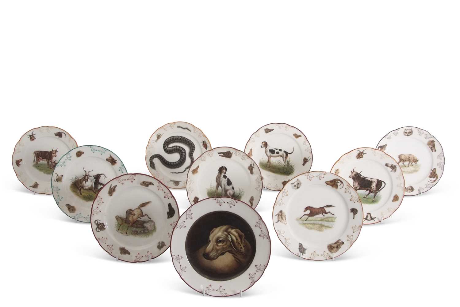 Lot 25 - An unusual set of mid 19th Century continental...