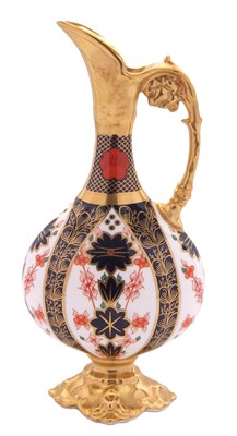 Lot 26 - A Royal Crown Derby ewer in neo-classical...