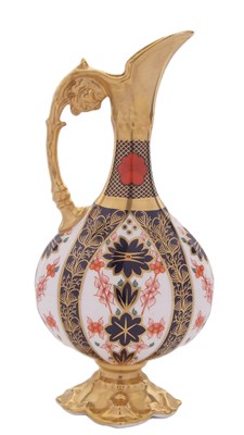 Lot 26 - A Royal Crown Derby ewer in neo-classical...