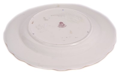 Lot 33 - A fine Royal Worcester cabinet plate painted...