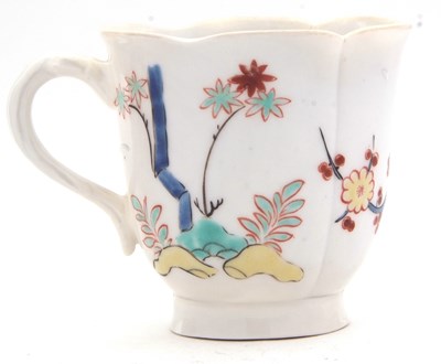 Lot 41 - A continental porcelain Trembleuse cup and...