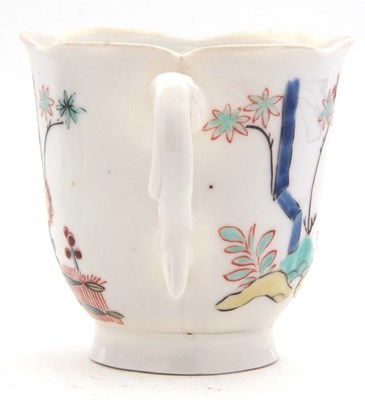 Lot 41 - A continental porcelain Trembleuse cup and...