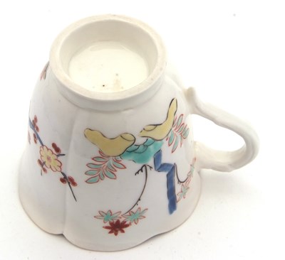Lot 41 - A continental porcelain Trembleuse cup and...