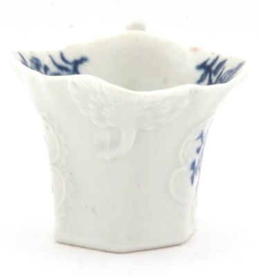 Lot 50 - An early Worcester cream boat