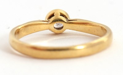 Lot 70 - An 18ct diamond ring, the round brilliant cut...