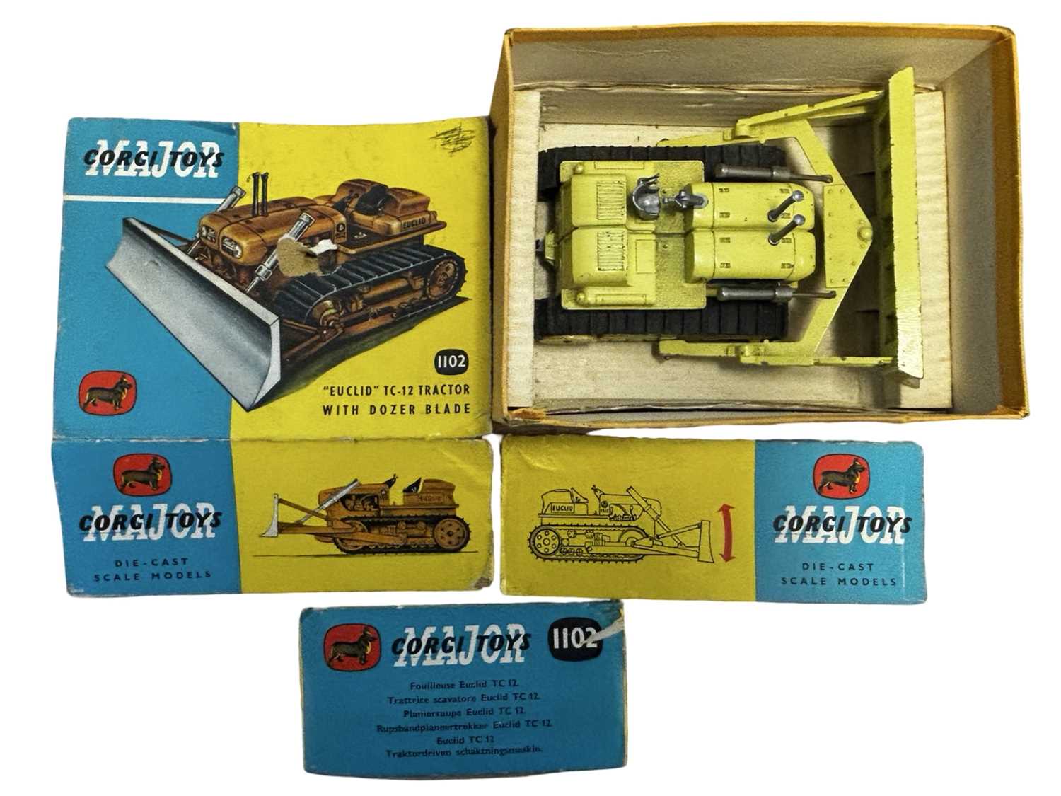 Lot 55 - A boxed Corgi 1102 'Euclid' TC-12 Tractor with...